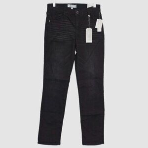 NWT Wit & Wisdom Ab-Solution Straight Leg Jeans 4 Black